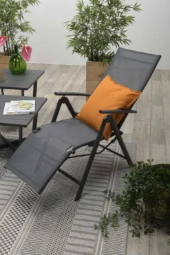 Garden Impressions - Sol Verstelbare Tuinstoel - Aluminium - Zwart -Tuinwereld Verkoop 800x1200 15