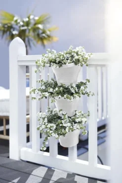 Elho Corsica Vertical Forest 24 - Bloempot Voor Balkonbuiten - Ø 26.7 X H 29.7 Cm - Wit/Wit 26 Elho Corsica Vertical Forest 24 - Bloempot Voor Balkonbuiten - Ø 26.7 X H 29.7 Cm - Wit/Wit -Tuinwereld Verkoop 800x1200 182