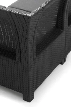 Keter Marie Hoek Loungeset Met Orlando Tafel - 6 Personen - Antraciet -Tuinwereld Verkoop 800x1200 48