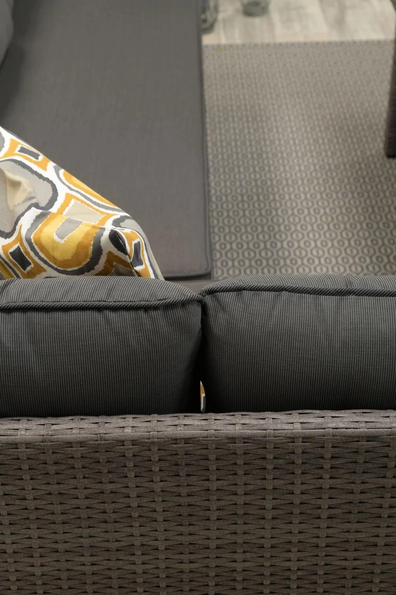 Garden Impressions Lapa Lounge Dining Set 5-delig - Wicker - Grijs 11 Garden Impressions Lapa Lounge Dining Set 5-delig - Wicker - Grijs - Afbeelding 11