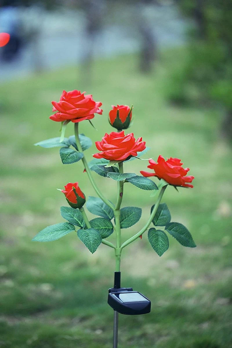 Merkloos 2 Stuks - Solar LED Rozen Tuinverlichting - IP65 Waterproof - Voor Buiten - Koraal Ontwerp - Decoratief Tuin Verlichting - Kunstbloemen Op Zonne- Energie - Tuinverlichting Op Zon Energie - Zonne Prikspot - Solar Tuindecor - Blauw 6 Merkloos 2 Stuks - Solar LED Rozen Tuinverlichting - IP65 Waterproof - Voor Buiten - Koraal Ontwerp - Decoratief Tuin Verlichting - Kunstbloemen Op Zonne- Energie - Tuinverlichting Op Zon Energie - Zonne Prikspot - Solar Tuindecor - Blauw - Afbeelding 6