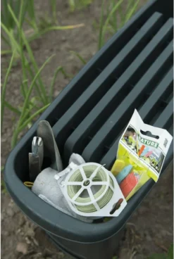 Nature - Tuinkruk 2-in-1 - Tuinzit/-knielkruk - Tuin Werkbank - Grijs - H34 X 66 X 25cm -Tuinwereld Verkoop 805x1200 1