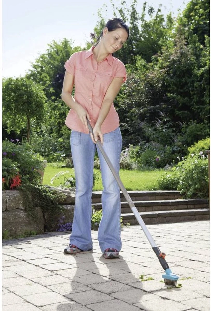 GARDENA Combisysteem Voegenborstel M Metaal - Aanbevolen Steellengte 130 /150 Cm 15 GARDENA Combisysteem Voegenborstel M Metaal - Aanbevolen Steellengte 130 /150 Cm - Afbeelding 15