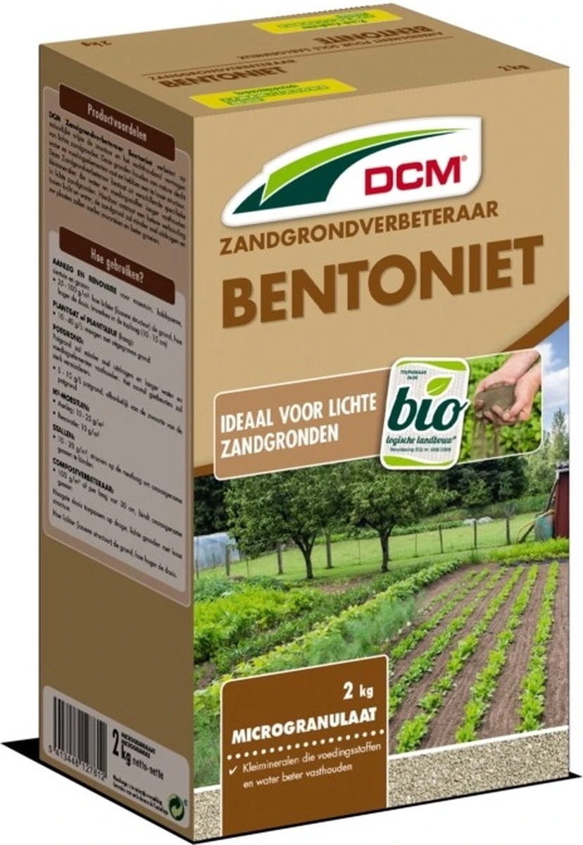 DCM Bentoniet 2kg 2 DCM Bentoniet 2kg - Afbeelding 2