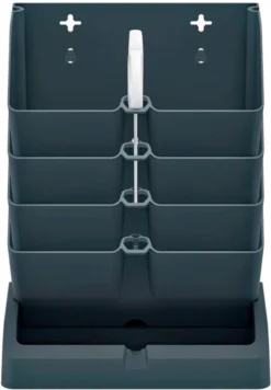 Prosperplast Verticale Kruidentuin Kunststof - Staand/hangend - Modulair - Antraciet Grijs - L 20 X B 11 X H 48 Cm - Incl. Kruidenschaar 14 Prosperplast Verticale Kruidentuin Kunststof - Staand/hangend - Modulair - Antraciet Grijs - L 20 X B 11 X H 48 Cm - Incl. Kruidenschaar -Tuinwereld Verkoop 833x1200 1