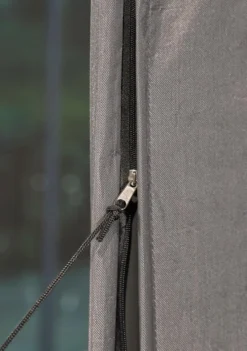 Weersbestendige Parasolhoes - Rond & Vierkant - Max. 3 X 3 M - Grijs / Antraciet - Stokparasol -Tuinwereld Verkoop 845x1200