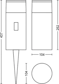 Philips Hue Calla Sokkellamp - Wit En Gekleurd Licht - Zwart - Laag - Laagspanning - Uitbreiding -Tuinwereld Verkoop 846x1200 1