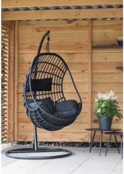 Hangstoel Sturdy Frame Zwart -Tuinwereld Verkoop 853x1200