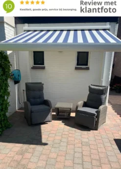 Loungeset Duoset Melia 2 Verstelbare Stoelen + Tafel - Balkonset -Tuinwereld Verkoop 864x1200