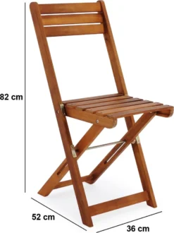 Merkloos Balkonset 3-delig - Acacia Hout -Tuinwereld Verkoop 899x1200 15