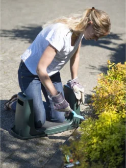 Nature - Tuinkruk 2-in-1 - Tuinzit/-knielkruk - Tuin Werkbank - Grijs - H34 X 66 X 25cm -Tuinwereld Verkoop 902x1200 2