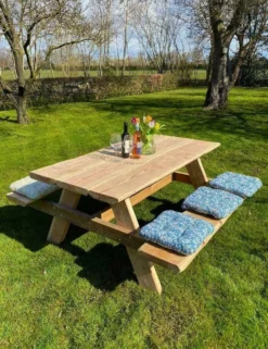 Robuuste Picknicktafel Van Douglashout. Duurzaam En Modern. Lengte 2,40 Meter 5 Robuuste Picknicktafel Van Douglashout. Duurzaam En Modern. Lengte 2,40 Meter -Tuinwereld Verkoop 922x1200 1