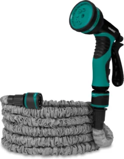 VONROC Tuinslang – Uitrekbare Tuinslang 10 Meter – Incl. Aansluitingen, Muursteun En Broespistool -Tuinwereld Verkoop 937x1200 2