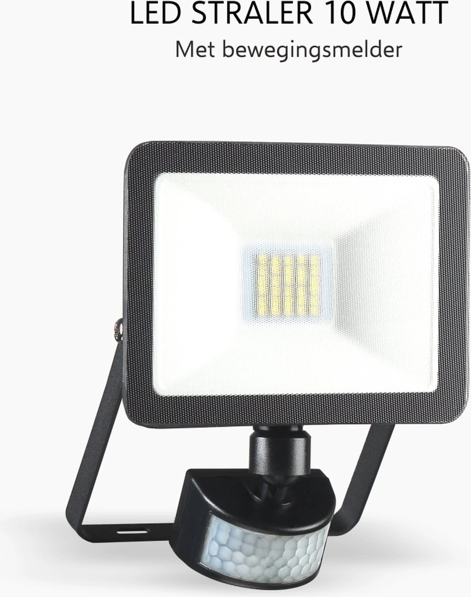 ELRO LF60 Design LED Buitenlamp Met Bewegingssensor - 10W – 800LM – IP54 Waterdicht - Zwart 9 ELRO LF60 Design LED Buitenlamp Met Bewegingssensor - 10W – 800LM – IP54 Waterdicht - Zwart - Afbeelding 9