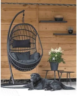 Hangstoel Sturdy Frame Zwart -Tuinwereld Verkoop 966x1200