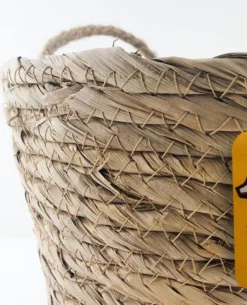 Merkloos Plantenhanger 18x15cm Naturel | Hangende Mand | Handgemaakt | Planten-houder / Hang-plant | Planten Accessoires | Hangmand -Tuinwereld Verkoop 971x1200 4