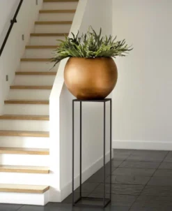 Capi Europe - Vaas Bol Retro - 30x25 - Goud - Bloempot Voor Binnen - BRTG104 12 Capi Europe - Vaas Bol Retro - 30x25 - Goud - Bloempot Voor Binnen - BRTG104 -Tuinwereld Verkoop 982x1200 6