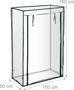 Relaxdays Tomatenkas 150x100x50 Cm - Tuinkas Tomaten - Foliekas - Serre - Kweekkas - PVC -Tuinwereld Verkoop 994x1200 2